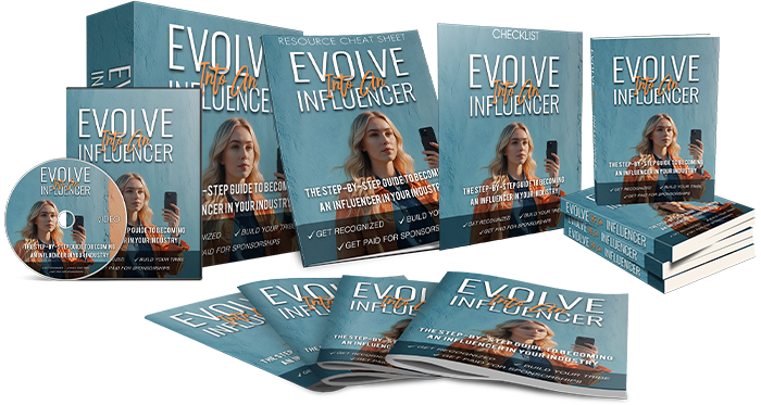 Evolve Into an Influencer Course (Audios & Videos)