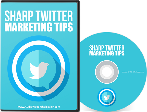 Sharp Twitter Marketing Tips (Audio Video Course)