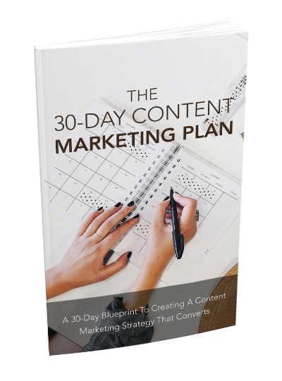 30 Day Content Marketing Plan (eBooks)